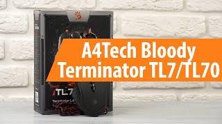 Распаковка A4Tech Bloody Terminator TL7TL70  Unboxing A4Tech Bloody Terminator TL7TL70