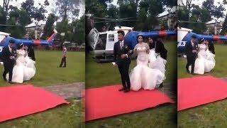 Klarifikasi Mabes Polri Video Viral Helikopter Polisi untuk Prewedding