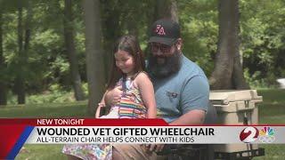 Freedom Alliance gifts local veteran all-terrain wheelchair