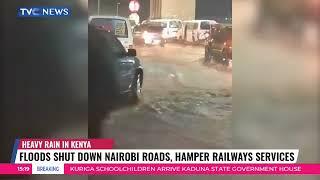 Floods Shut Down Nairobi Roads Hamper Railways Services