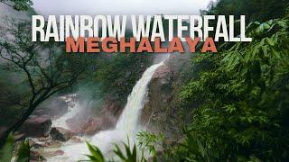 Deadly Trek to Rainbow Waterfall in Meghalaya  Cherrapunji  Night Wild Trek  Night Stay  Ribinpx