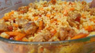 Awesome Rice Recipe  How to cook rice deliciously  Rice dinner prep idea