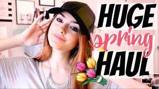 HUGE SPRING HAUL 2016  Natalie Barbu