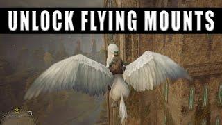 Hogwarts Legacy how to unlock flying mounts - Get a Hippogriff to fly on