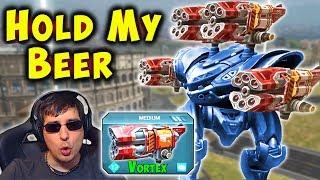 Ridiculous 1-Hit VORTEX SPECTRE War Robots Extreme Fun Mk2 Gameplay WR