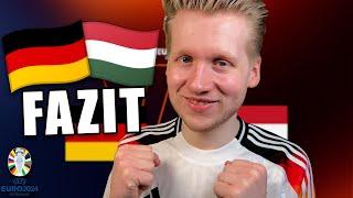 DEUTSCHLAND vs. UNGARN 20 - Mein Fazit zum Spiel