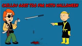 Caillou Goes Too Far With Halloween Gets Grounded