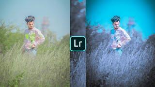 Lightroom aqua and black effect photo editing tutorial  lightroom background colour change preset