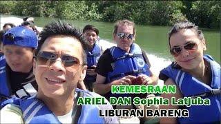 Kemesraan Ariel Noah dan Sophia Latjuba Liburan Bareng di Pulau Bintan kepulauan Riau