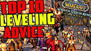 Top 10 Leveling Tips For WOTLK FRESH Servers