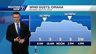 Wind advisory Monday much warmer