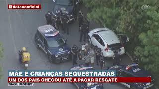 CRIANÇAS SEQUESTRADAS POLÍCIA PROCURA SEQUESTRADORES DE TRÊS CRIANÇAS  BRASIL URGENTE