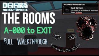 THE ROOMS - DOORS Hotel+ Update The Rooms A-000 to A-215 Full Walkthrough  Roblox