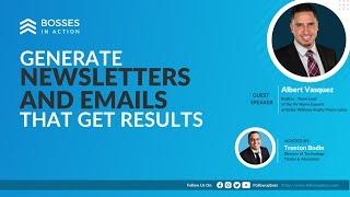 Generate Newsletters and Emails that Gets Results