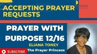 Prayer with Purpose Saturday 1216