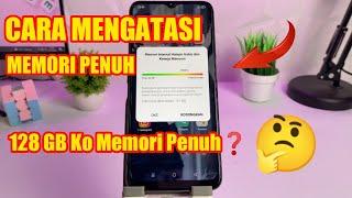 Cara mengatasi memori internal penuh di hp oppo A16