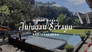 Jujugan Serayu Banjarnegara  Family Restaurant Estetik Bertema Bali dengan View Sungai Serayu