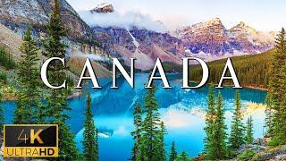 FLYING OVER CANADA 4K UHD - Relaxing Music With Stunning Beautiful Nature 4K Video Ultra HD