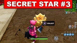 SECRET BATTLE STAR WEEK 3 SEASON 5 LOCATION - Fortnite Battle Royale Road Trip Challenges