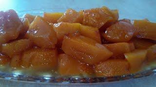 Запеченная тыква Рецепт тыквы с мёдом и апельсином Вкусный рецепт