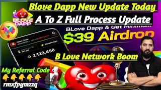 Blove Dapp Sign Up Kaise Kare  Blove Dapp Registration Process  Blove Dapp New Update  rmxfpymzzq