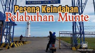 Pesona Keindahan Pelabuhan Laut Munte Tana Lili Kab. Luwu Utara #Munte #LuwuUtara