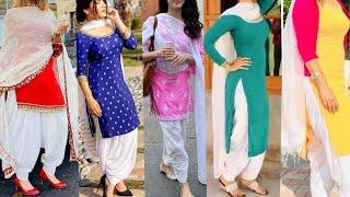 Top 15 Contrast Colours With White Salwaar  ll  Cour Combination for summer