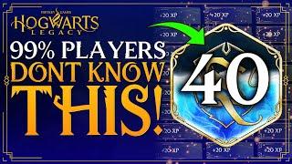 Hogwarts Legacy FAST Level 40 - 99% of Players Didnt Know THIS - How To Get Max Level EASY - Guide