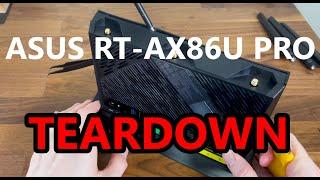 ASUS RT-AX86U Pro WiFi 6 Router Teardown It nearly gave me a mental breakdown