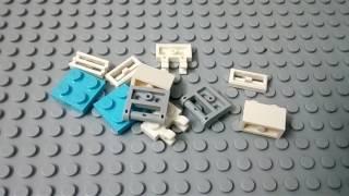 How to make a Lego gym seat