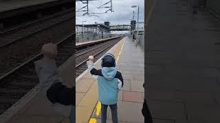 Trainspotting at Edinburgh Park Station