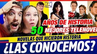 Argentinos REACCIONAN  50 Mejores NOVELAS COLOMBIANAS de RCN   Chuncanos