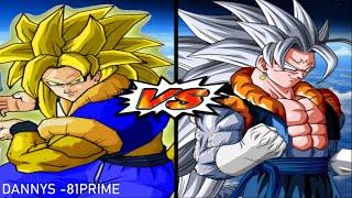 DRAGON BALL Z BUDOKAI TENKAICHI 3  DANNYS -81PRIME VS MAJIN GOGETTO SSJ5 ULTRA ISNTINTO