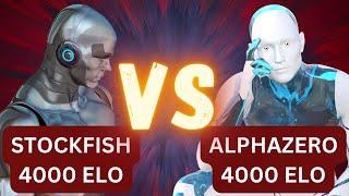 Intense Battle  AlphaZero vs Stockfish