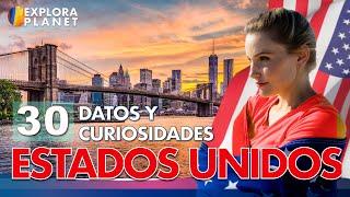 30 Curiosidades que no sabías de Estados Unidos  Porqué llego a ser tan Grande