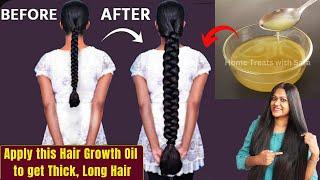 This Oil will Turn Thin Hair to Thick Hair Your Hair will grow 10 times Faster Oil for Regular Use