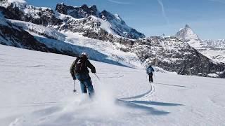 HELISKI MONTE ROSA  Col Du Lys to Zermatt  DJI Osmo pocket & Mavic Pro