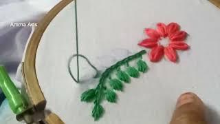 Embroidery Flower