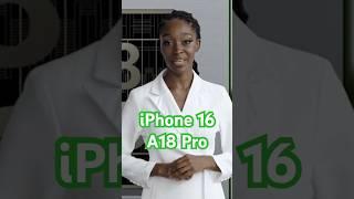 iPhone 16 A18 pro Chip