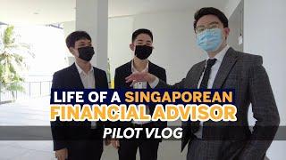 PILOT VLOG  Life of a Singaporean Financial Advisor #01