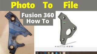  Fusion 360  How to Convert A Photo to a Cnc File using Fusions Canvas Tool. Langmuir Systems