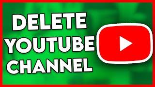 How to Delete YouTube Channel 2024  Step By Step