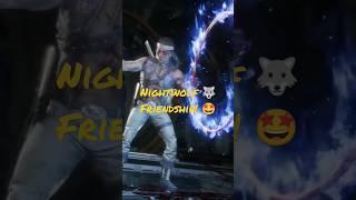 Nightwolf Friendship MK11 #mortalkombat #mk #gaming #games #shorts