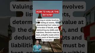 How to value the estate? #ukrealestate #uktax #ukproperty