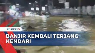 Banjir Kembali Terjang Sejumlah Wilayah di Kota Kendari