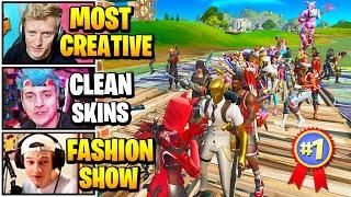 Streamers Host *MOST CREATIVE* Fashion Show EVER  Fortnite Daily Funny Moments Ep.580