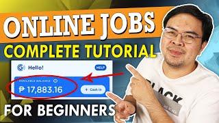 Online Jobs at Home Philippines - For Beginners Complete Tutorial