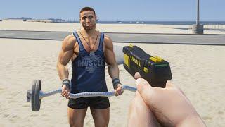 GTA 5 - Taser Fire Bottle Baseball Bat & Funny Ragdolls Vol.14