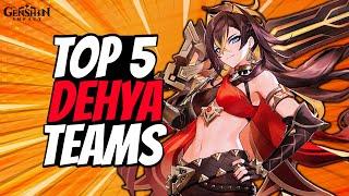 Destroy Everything With These Top 5 Best Dehya Teams  Genshin Impact 3.5