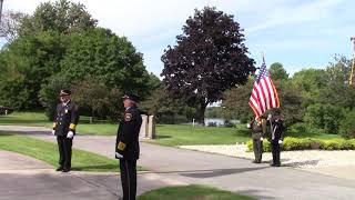 Massena 911 World Trade Center 20th Anniversary Ceremony